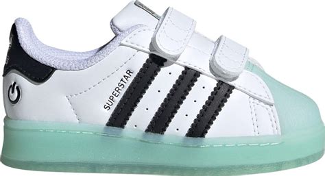 Superstar LED Lights Comfort Closure Kids Schuh 